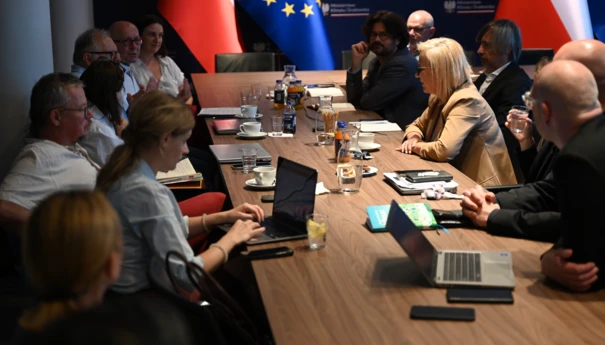 Spotkanie naukowców z minister Pauliną Hennig-Kloską