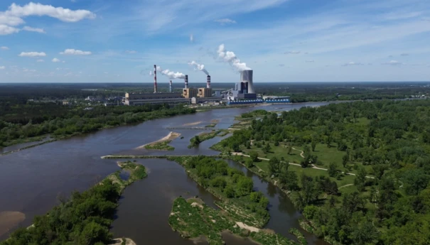 Elektrownia Kozienice nad Wisłą